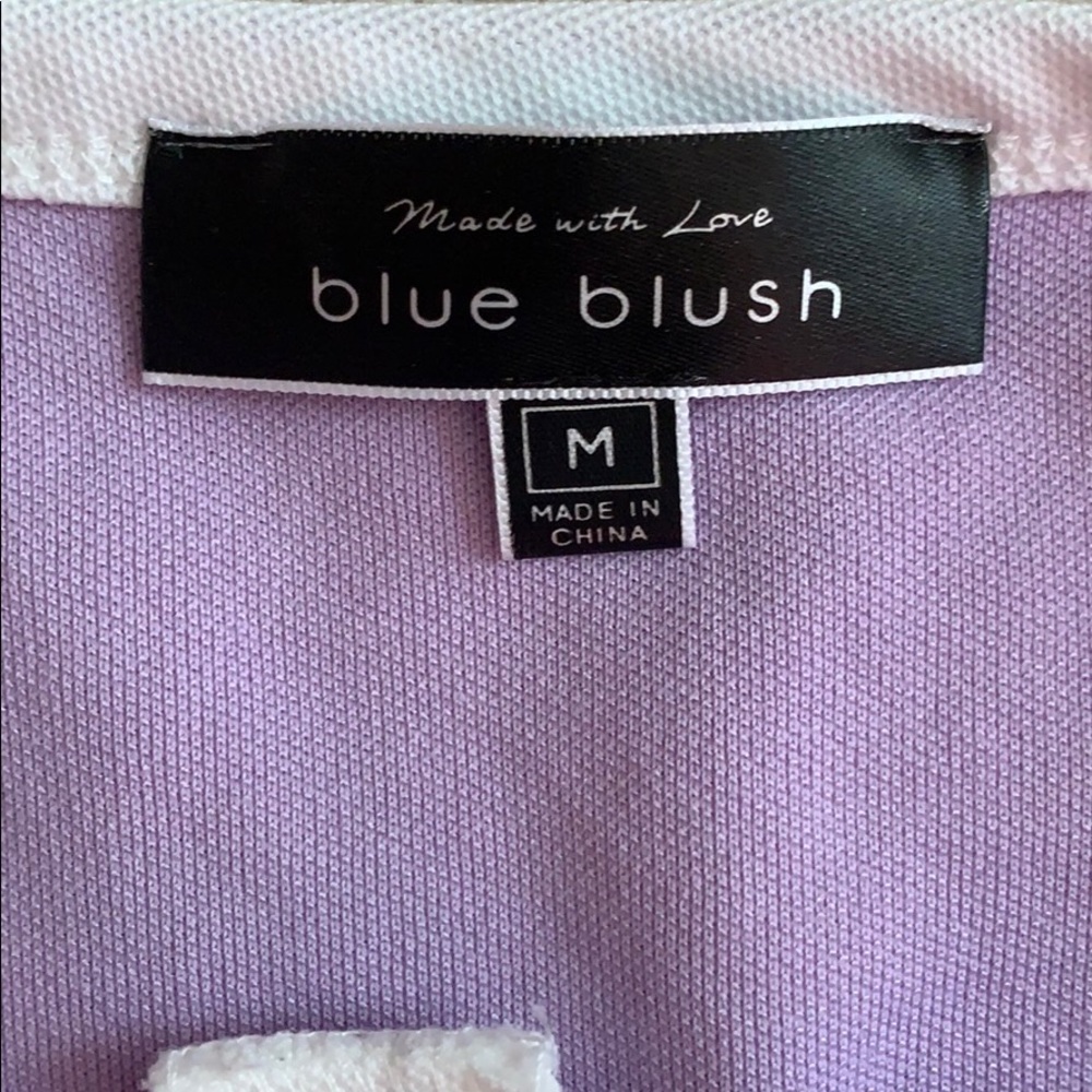 Blue blush purple bodysuit - Picture 6 of 6